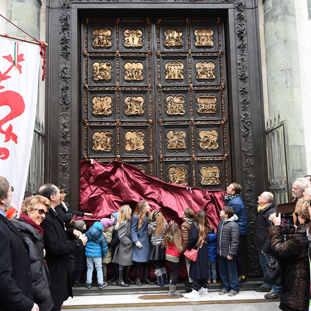 North Door unveiling - January 2016